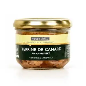 TERRINE DE CANARD AU POIVRE VERT - 180g